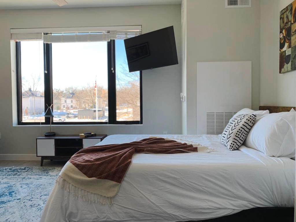 Sleepover Studio Apartments Де-Мойн Экстерьер фото