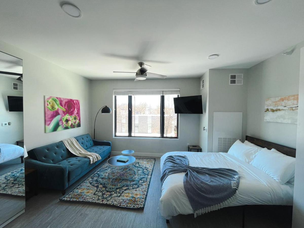 Sleepover Studio Apartments Де-Мойн Экстерьер фото